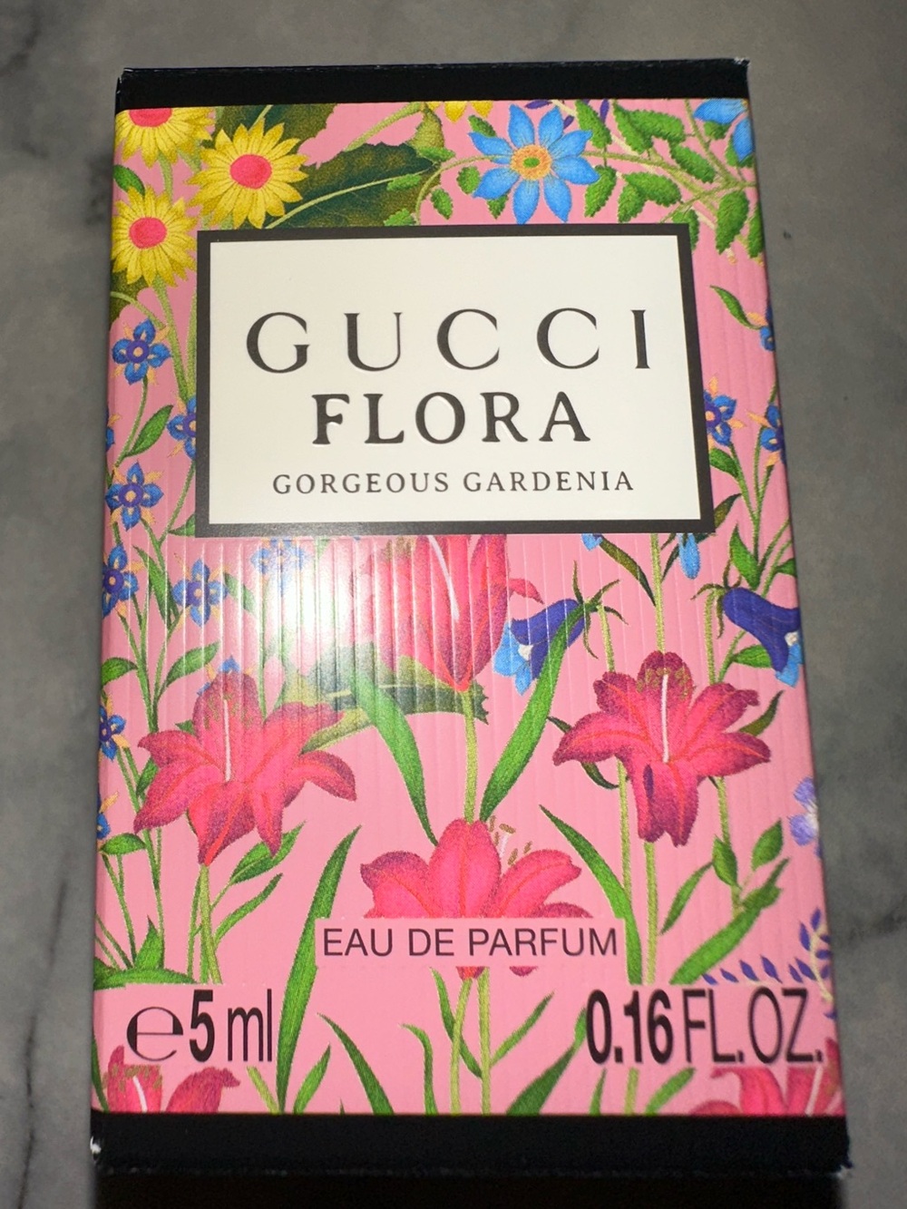 GUCCI Flora Gorgeous Gardenia Eau de Parfum - Pink Floral Mini - Picture 2 of 3